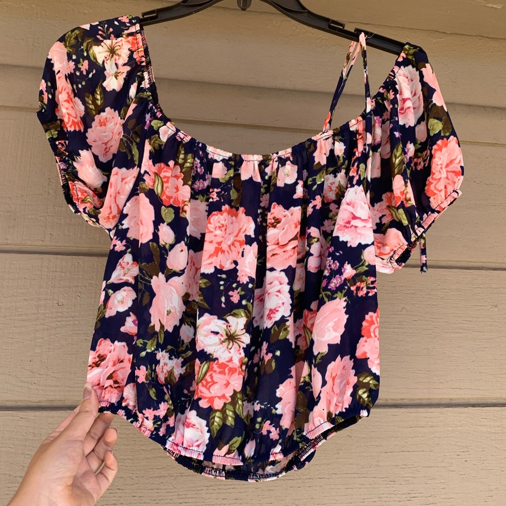 Floral Crop Top